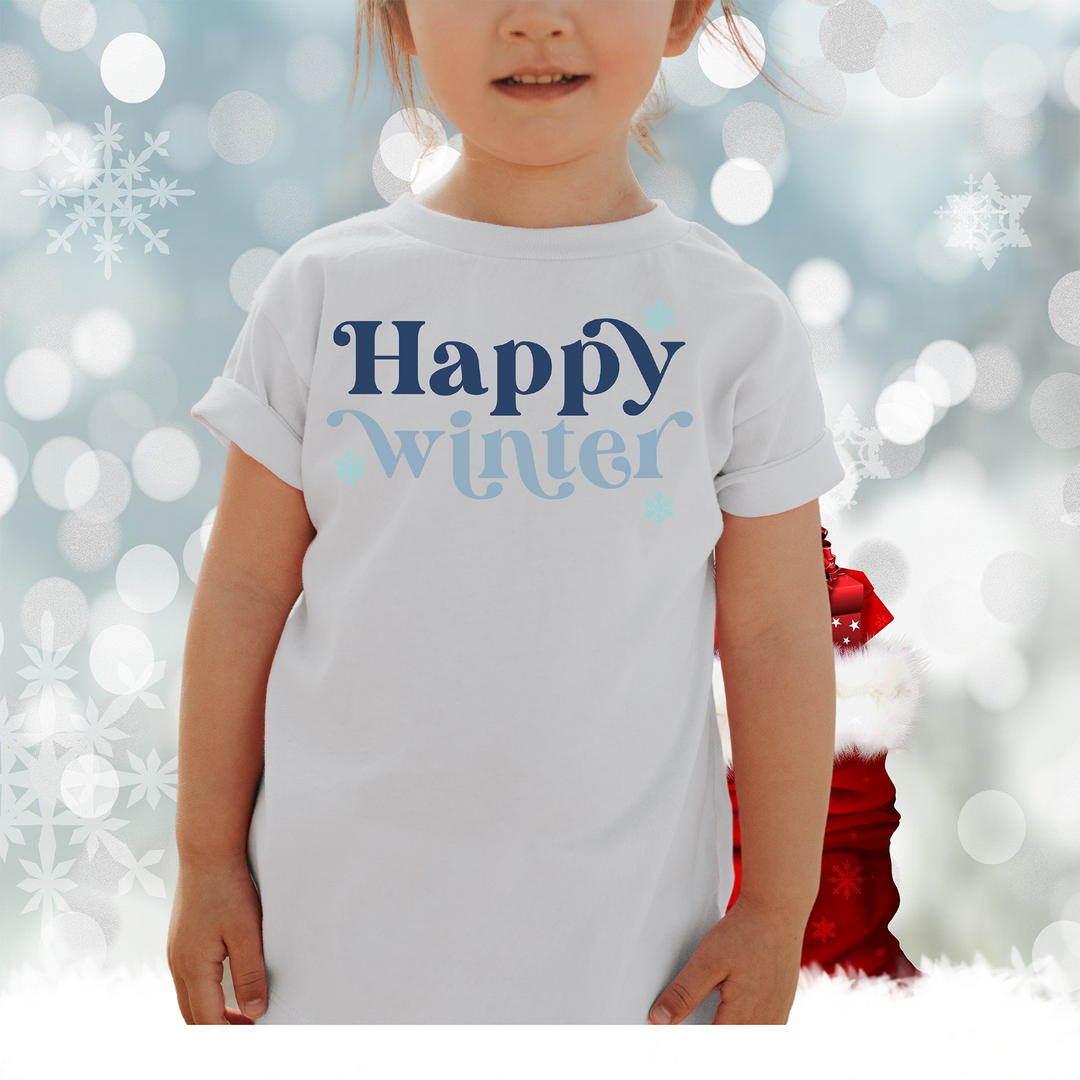 Presenting our collection of cute winter t-shirts for toddlers and kids! If you are looking for a fun winter-themed gift or just want to update your child's winter wardrobe, our cute winter t-shirts are the perfect choice.