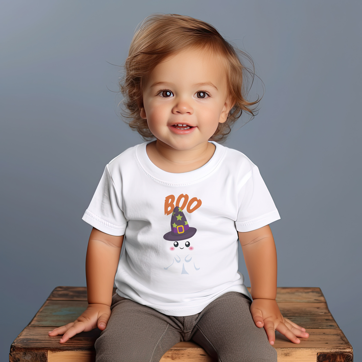 Boo Cute Ghost.          Halloween shirt toddler. Trick or treat shirt for toddlers. Spooky season. Fall shirt kids.