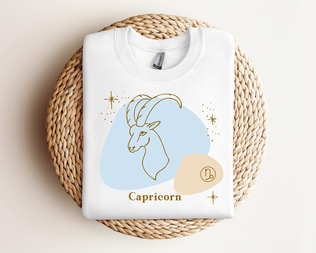 Capricorn Sweatshirt | Capricorn Zodiac Shirt | Capricorn Gifts | Astrology Sweatshirt | Horoscope Shirt | Astrology Shirt | Blue