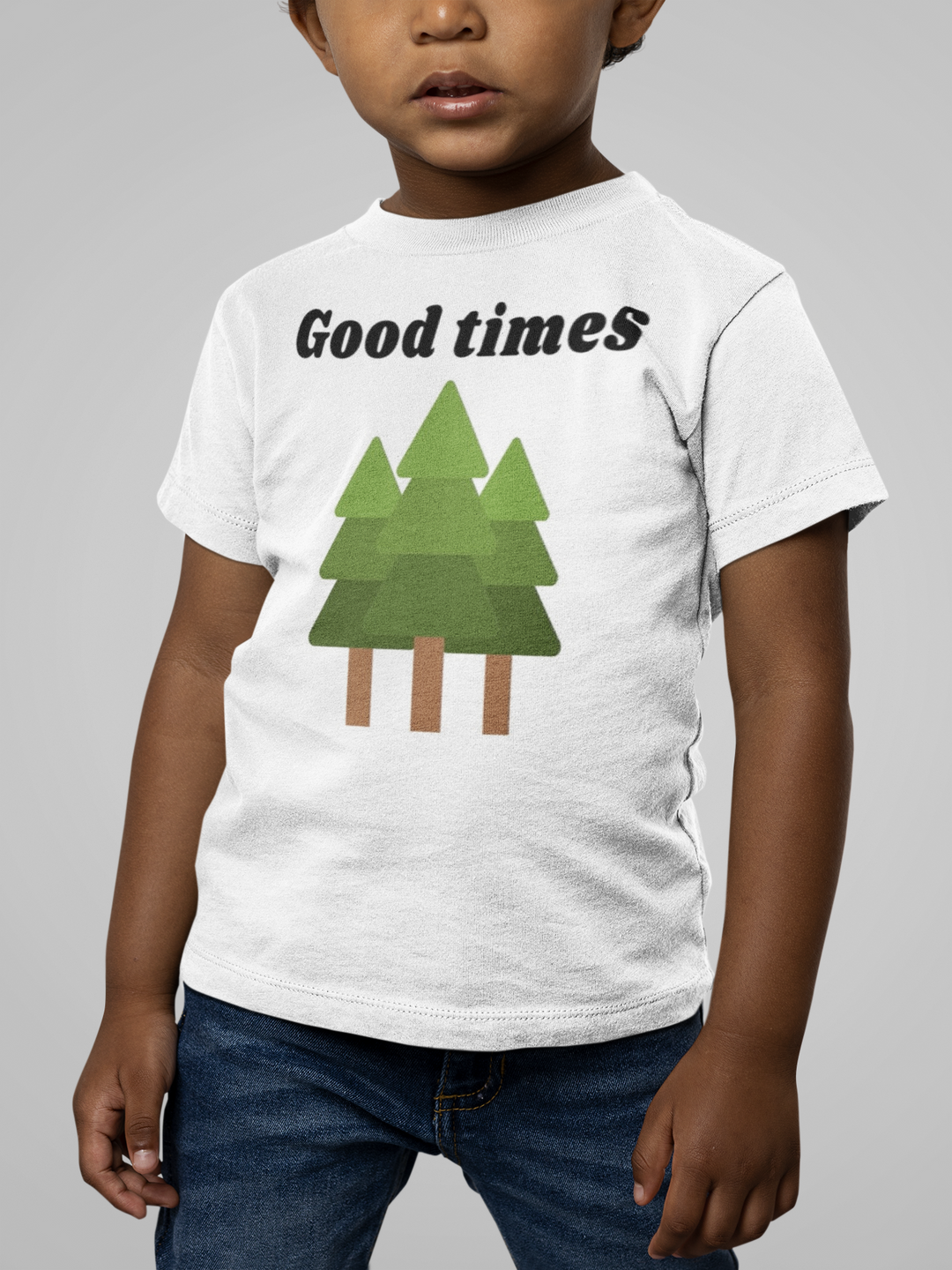 Good Times. Short Sleeve T Shirt For Toddler And Kids. - TeesForToddlersandKids -  t-shirt - camping - good-times-short-sleeve-t-shirt-for-toddler-and-kids