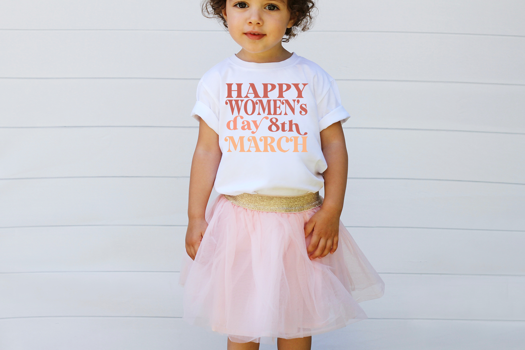 Have Courage Girl. Girl power t-shirts for Toddlers and Kids.