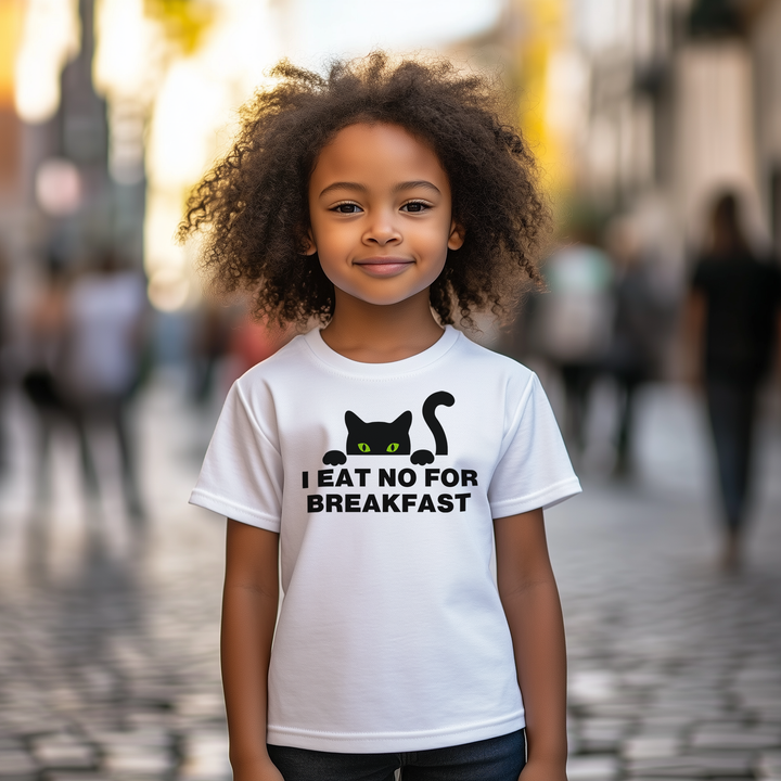 I eat no for breakfast | Kamala Harris 2024 | Harris shirt for kids | Kamala toddler | Inspirational tee | Kamala quote