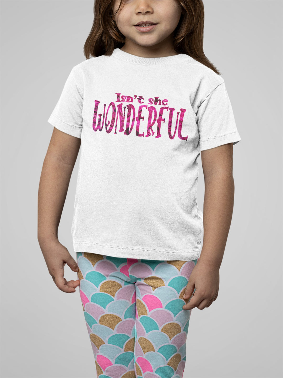 Isn't She Wonderful Pink Roses. Short Sleeve T Shirt For Toddler And Kids. - TeesForToddlersandKids -  t-shirt - holidays, Love - isnt-she-wonderful-pink-roses-short-sleeve-t-shirt-for-toddler-and-kids
