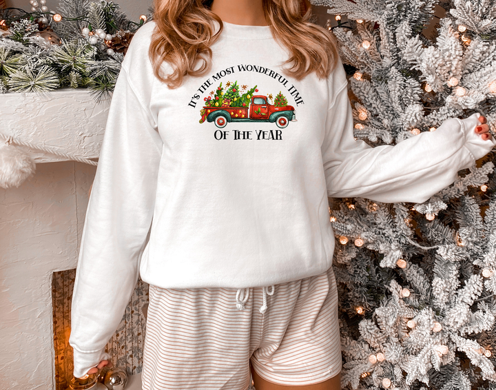 It's the most wonderful time III. Sweatshirt for mama. - TeesForToddlersandKids -  sweatshirt - christmas, holidays, women - its-the-most-wonderful-time-iii-sweatshirt-for-mama