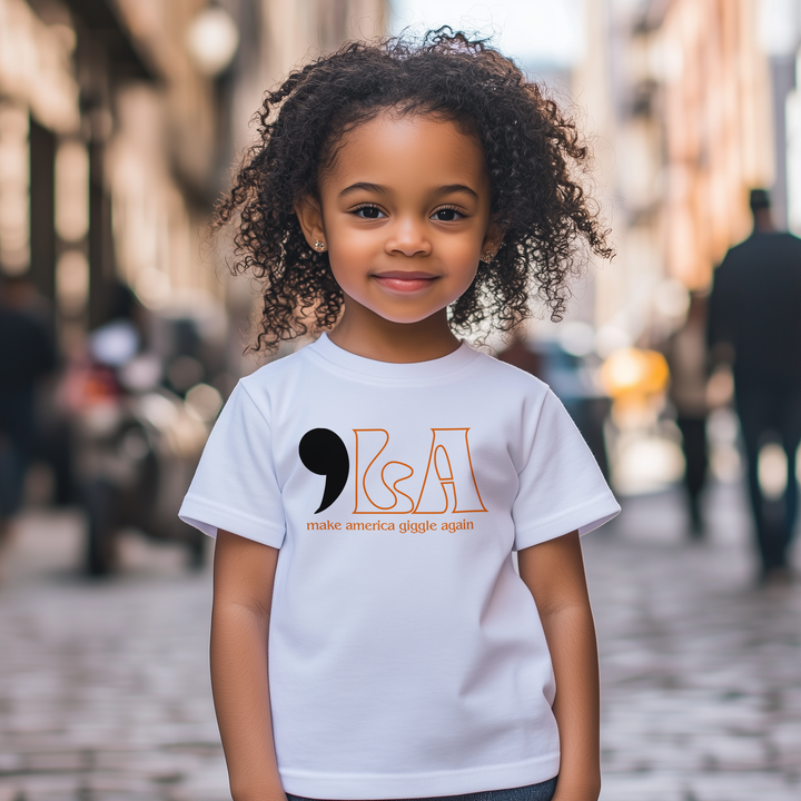 Kamala Harris Shirt Comma La Shirt | Black Girl Boy Toddler and Kids | Black Woman | Black History Shirt | Kamala Harris for President