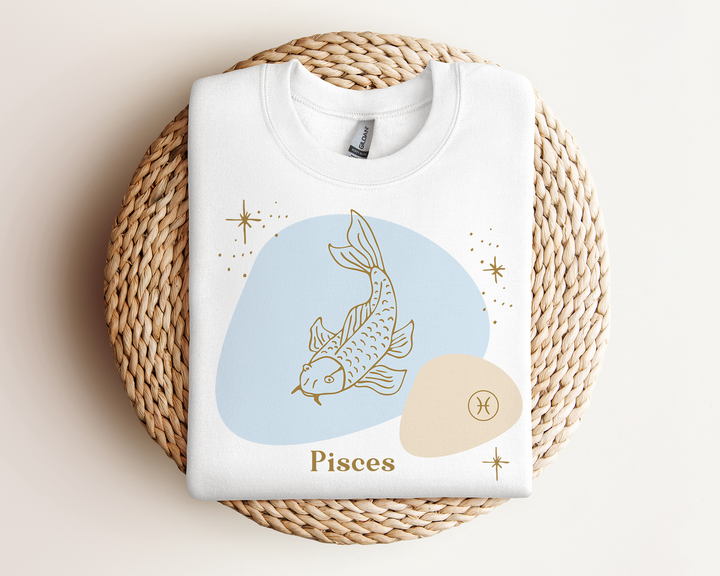 Pisces Sweatshirt | Pisces Zodiac Shirt | Capricorn Gifts | Astrology Sweatshirt | Horoscope Shirt | Astrology Shirt | Blue