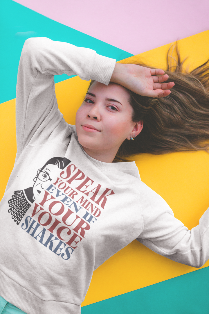 Speak Your Mind Even IF. Sweatshirts For Women - TeesForToddlersandKids -  sweatshirt - MAMA, sweatshirt, women - speak-your-mind-even-if-sweatshirts-for-women