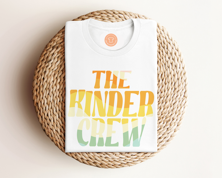The Kinder Crew. Kindergarten sweatshirt for teachers.