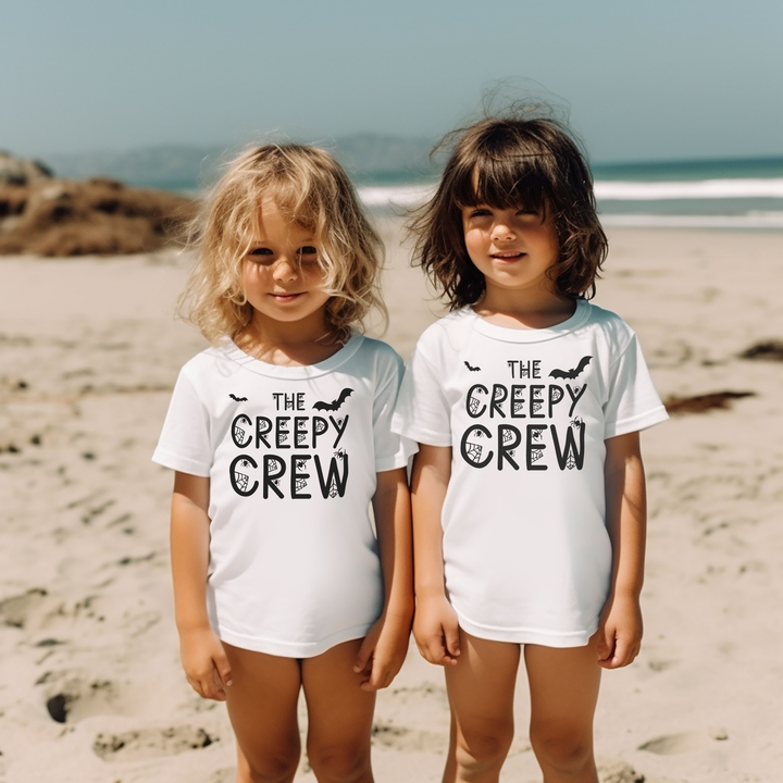 The Creepy Crew. Halloween shirt for toddles and kids. Cousins and siblings. Trick or treat shirt for toddlers. Spooky season. Fall shirt kids.