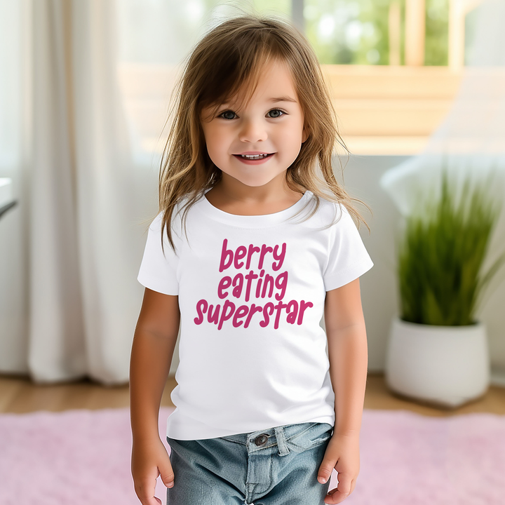 Berry eating superstar | Toddler shirt | Meal times | Toddlers gift | Toddler Birthday Gifts