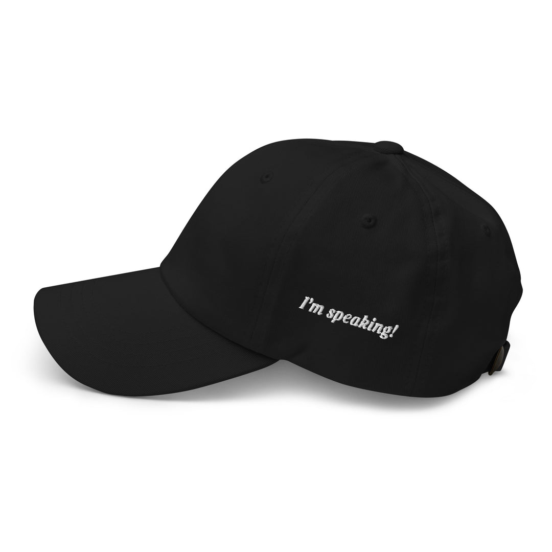 I'm speaking cap | Kamala quote | Embroidery | baseball cap|  Kamala hat for women | Comma la hat | Kamala Harris Hat