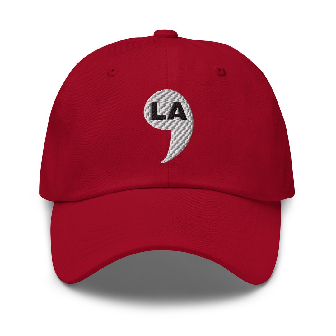 Comma LA Hat | , la | ,la | Kamala Harris hat 2024 | Embroidered | Kamala Harris baseball cap