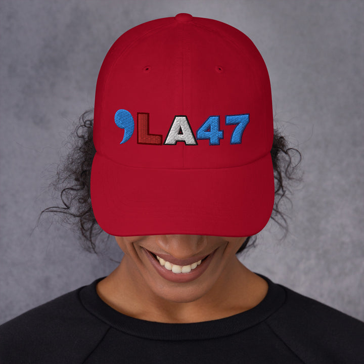 COMMA LA 47 hat | , LA 47 hat | Harris hat | Madam President | Democrat Campaign hat | Kamala Harris 2024