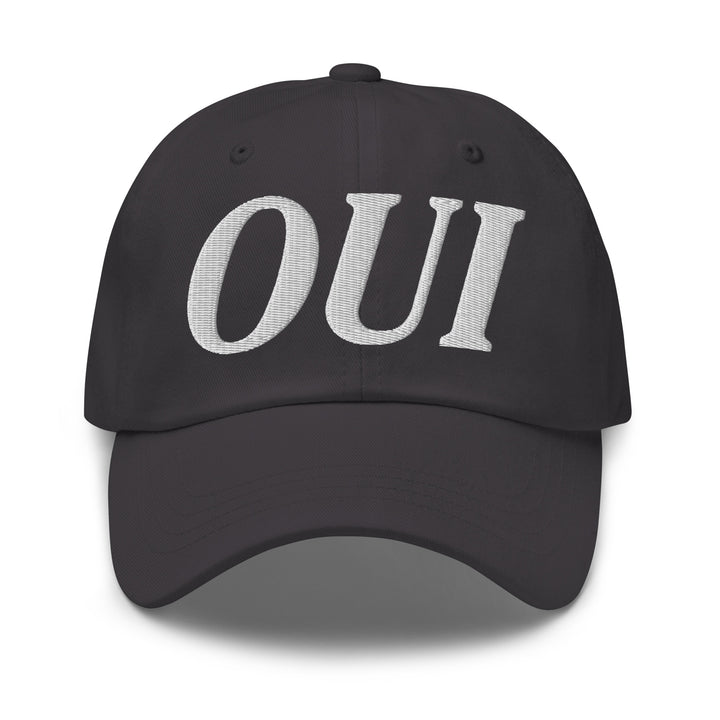 OUI baseball cap | French Style Cap | Embroidery hat | Chic cap | Trendy baseball cap | French saying | Baseball hat French