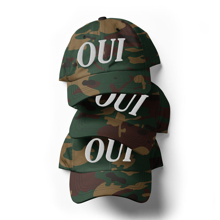 OUI baseball cap | French Style Cap | Embroidery hat | Chic cap | Trendy baseball cap | French saying | Baseball hat French