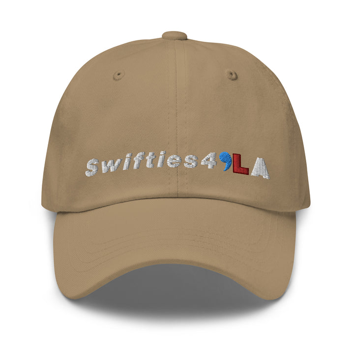 swifties for comma la baseball hat in khaki