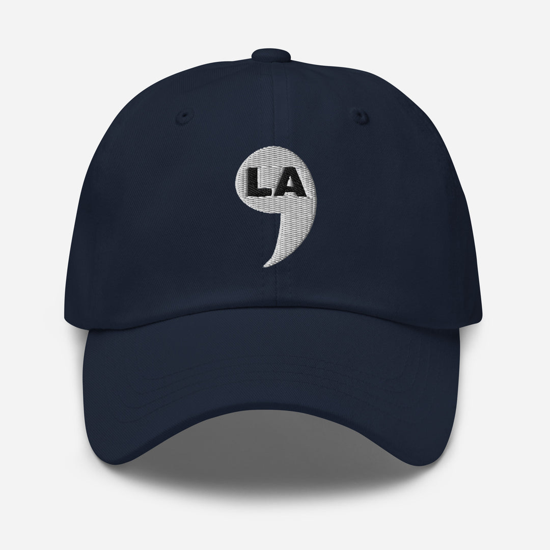 Comma LA Hat | Kamala cap | Embroidered dad hat | Female president | Black History | Black woman | Kamala Harris merch