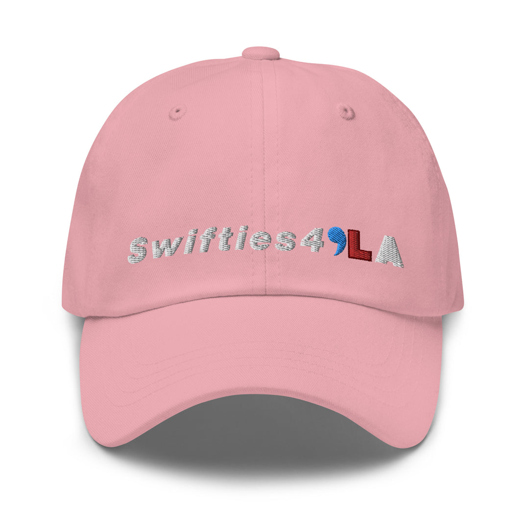 swifts for comma la kamala harris in pin baseball hat