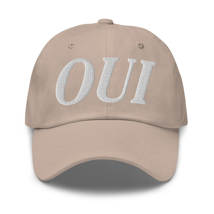 OUI trendy baseball cap | which baseball cap | stone colour hat | Stone