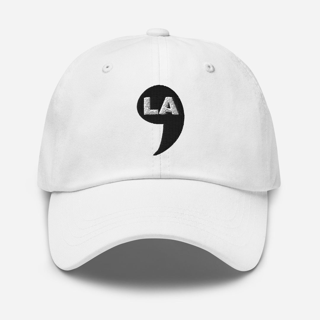 Comma LA Hat | Kamala cap | Embroidered dad hat | Female president | Black History | Black woman | Kamala Harris merch