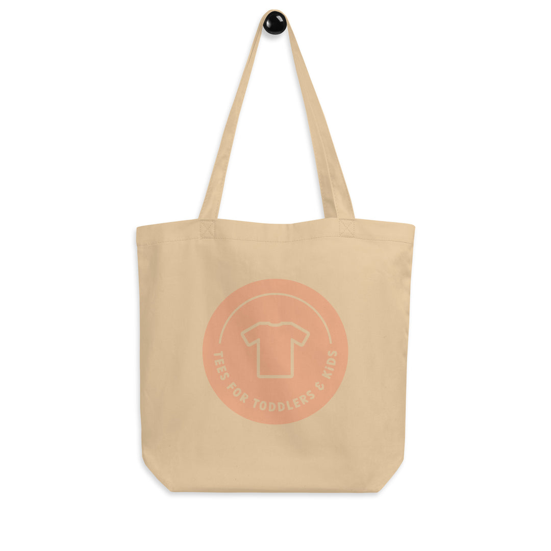 And then she started to believe in herself. Eco Tote Bag in Beige for Women, Organic and Vegan, perfect shopping bag for mamas on the go! - TeesForToddlersandKids -  tote bag - bag - and-then-she-started-to-believe-in-herself-eco-tote-bag