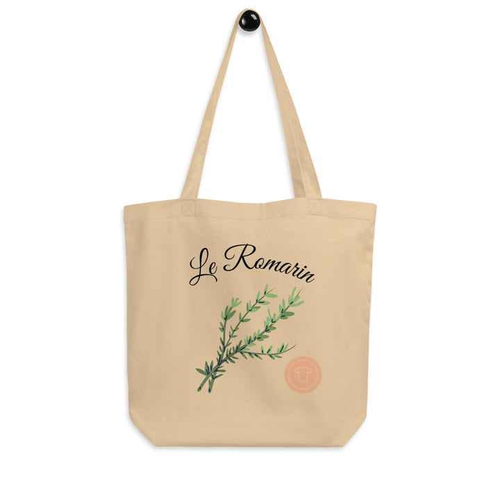 LE ROMARIN. ECO TOTE BAG IN BEIGE FOR WOMEN, ORGANIC AND VEGAN, PERFECT SHOPPING BAG FOR MAMAS ON THE GO!