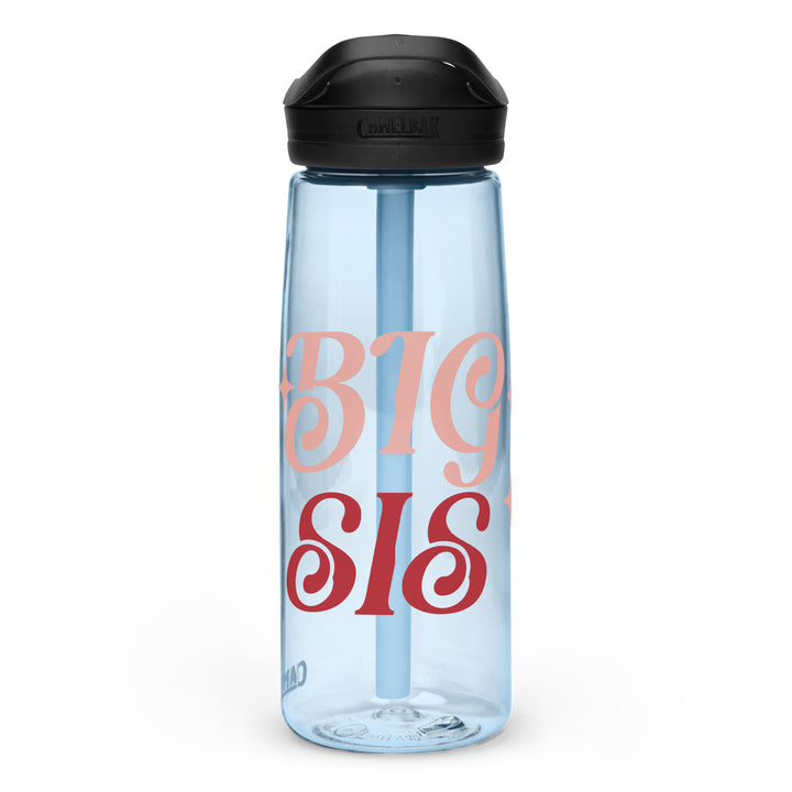 Big sis. Sports water bottle - TeesForToddlersandKids -  water bottle - bottle - big-sis-sports-water-bottle