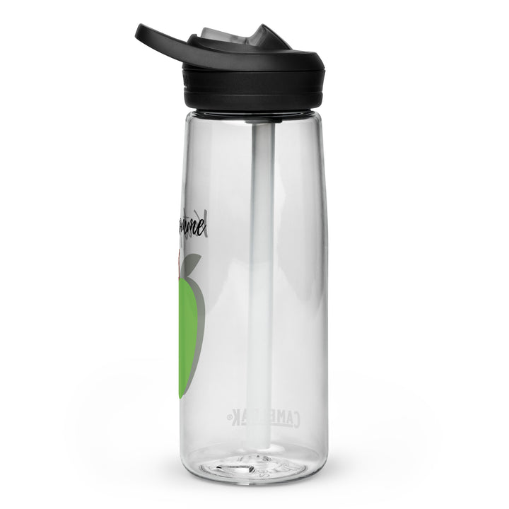 Vert pomme. Sports water bottle - TeesForToddlersandKids -  water bottle - bottle - vert-pomme-sports-water-bottle