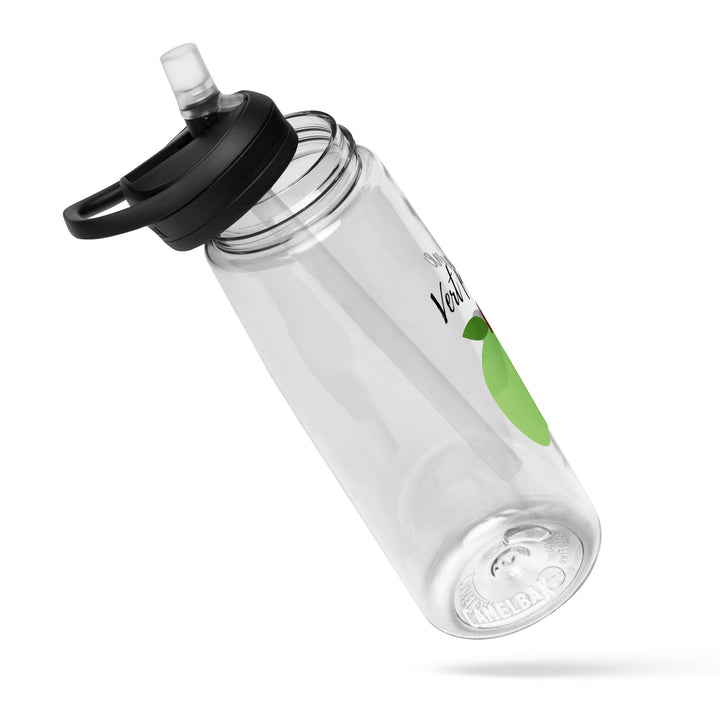 Vert pomme. Sports water bottle - TeesForToddlersandKids -  water bottle - bottle - vert-pomme-sports-water-bottle