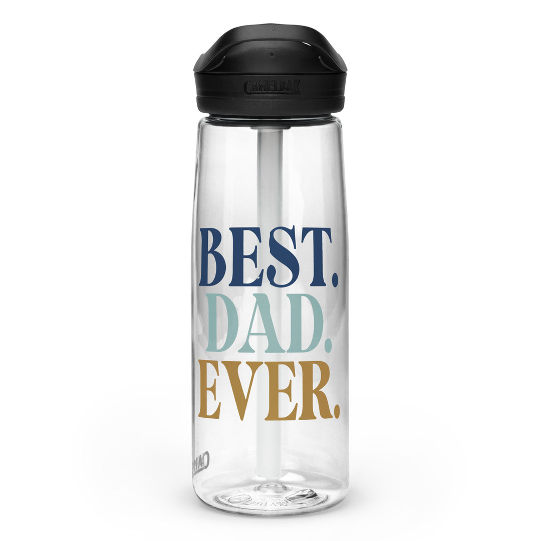 Best. Dad. Ever. Sports water bottle - TeesForToddlersandKids -  water bottle - bottle - best-dad-ever-sports-water-bottle