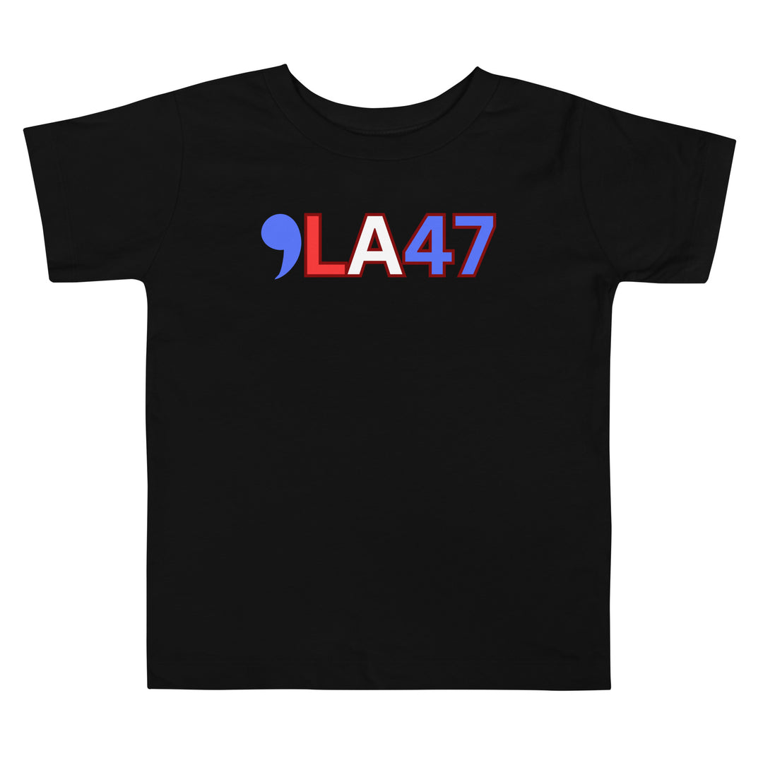 COMMA LA 47 | , LA 47 | , LA47 | Madam President | Kamala kittens | Harris shirt kids | Kamal toddler