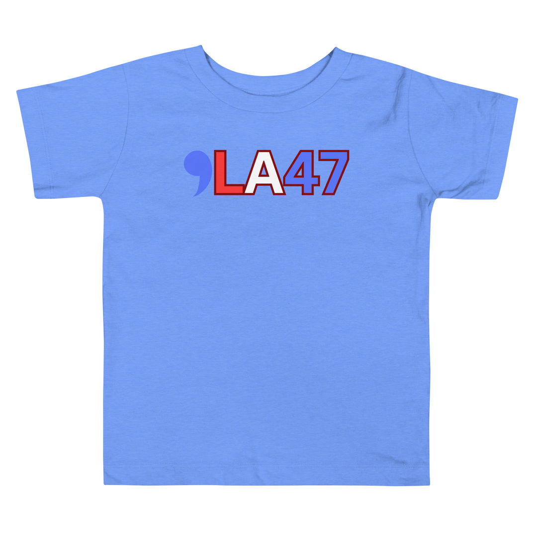 COMMA LA 47 | , LA 47 | , LA47 | Madam President | Kamala kittens | Harris shirt kids | Kamal toddler