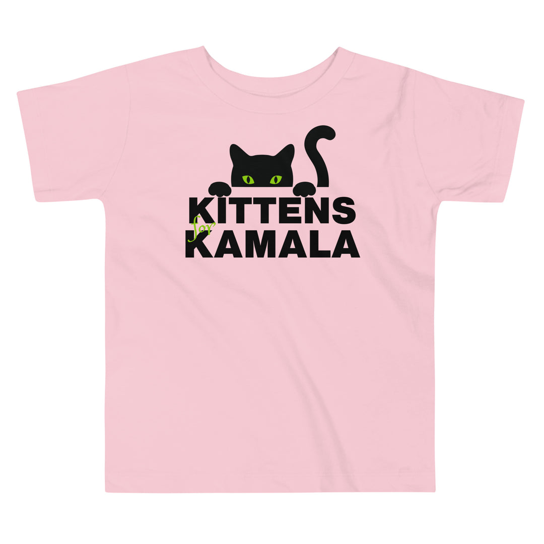 Kittens for Kamala | Support Kamala shirt | Toddler and kids t-shirt | Kamala Harris 2024 | Brat tee