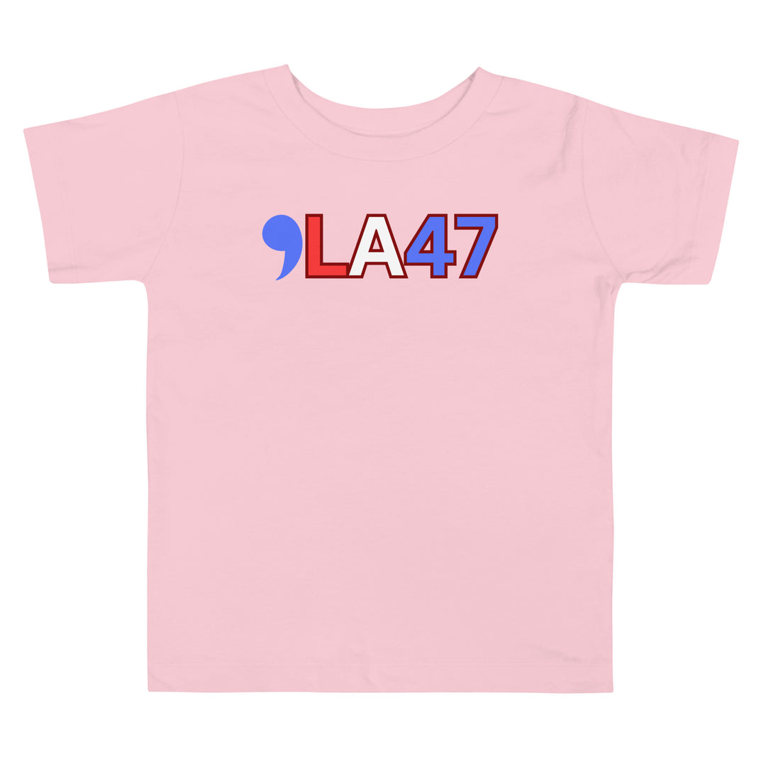 COMMA LA 47 | , LA 47 | , LA47 | Madam President | Kamala kittens | Harris shirt kids | Kamal toddler