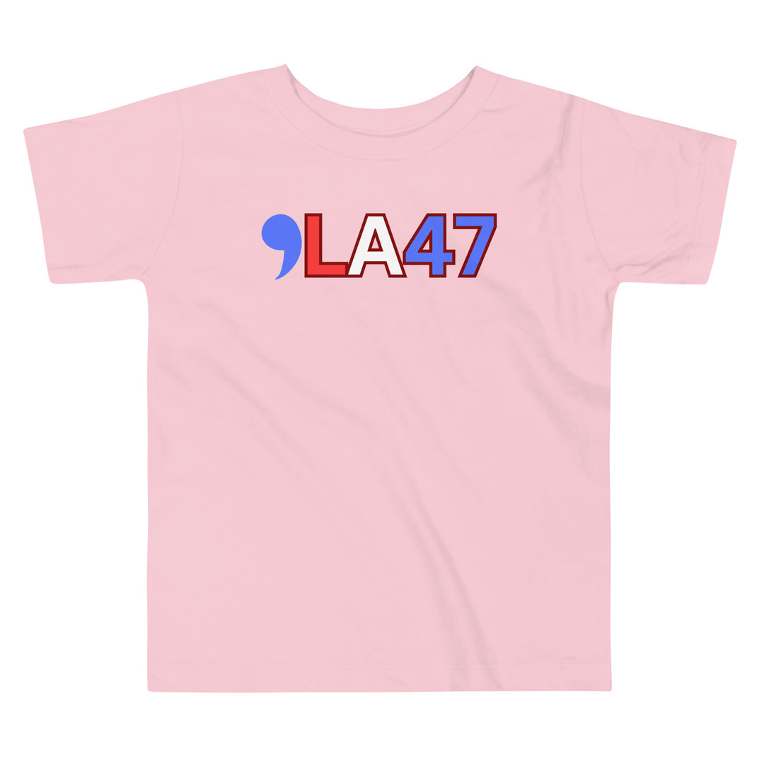 COMMA LA 47 | , LA 47 | , LA47 | Madam President | Kamala kittens | Harris shirt kids | Kamal toddler