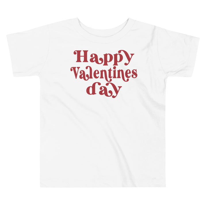 Happy Valentines day. T-shirt for toddlers and kids. - TeesForToddlersandKids -  t-shirt - holidays, Love - happy-valentines-day-t-shirt-or-toddlers-and-kids