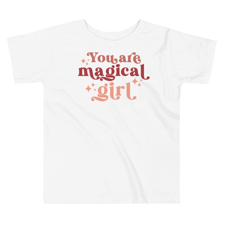You are magical girl. T-shirt for toddler and kids - TeesForToddlersandKids -  t-shirt - holidays, Love - you-are-magical-girl-t-shirt-for-toddler-and-kids