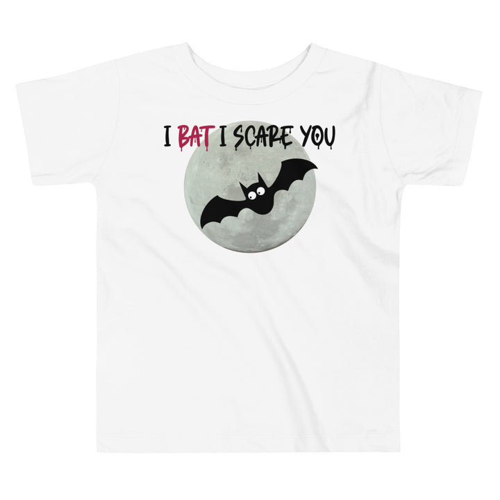I Bat I Scare You Red Bat.           Halloween shirt toddler. Trick or treat shirt for toddlers. Spooky season. Fall shirt kids.