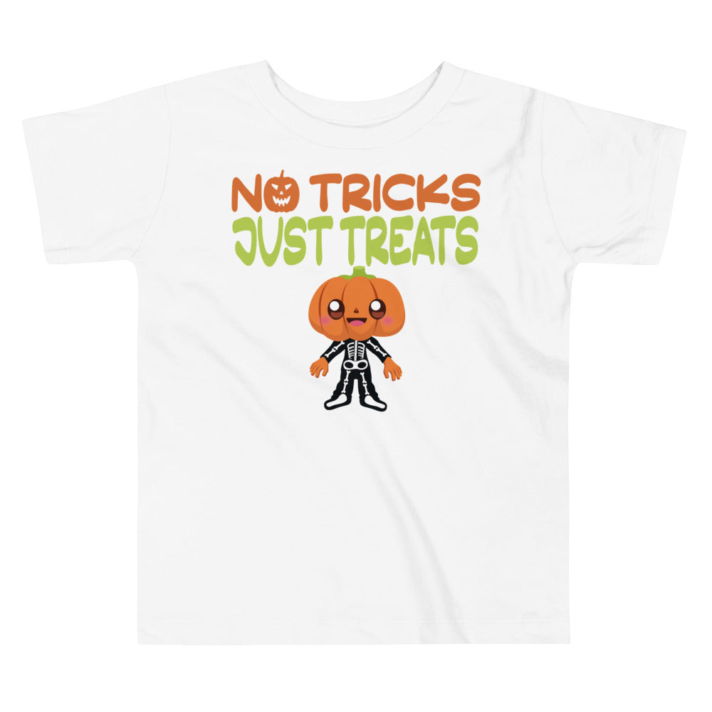 No Tricks Just Treats Halloween Creature.          Halloween shirt toddler. Trick or treat shirt for toddlers. Spooky season. Fall shirt kids.