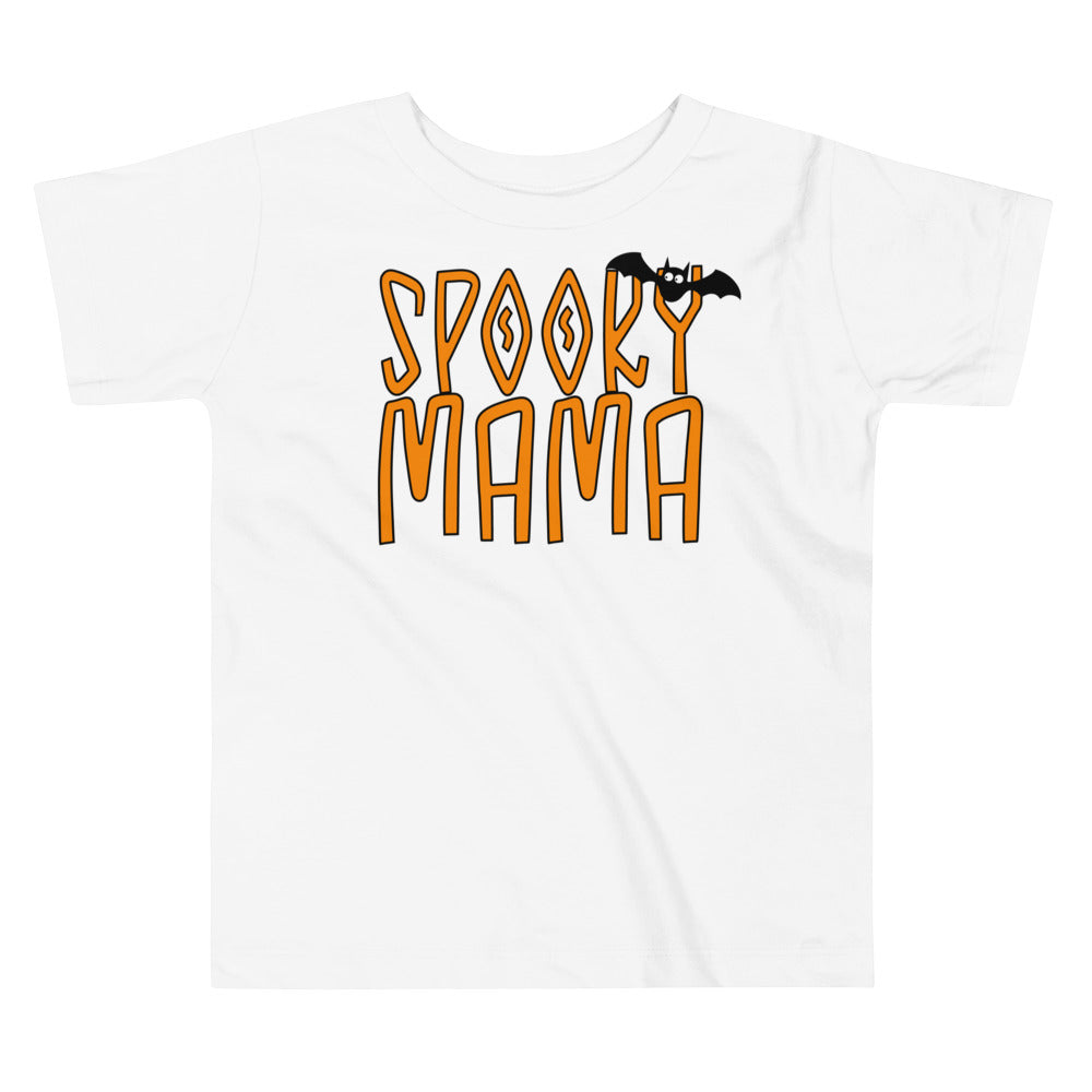 Spooky Mama. Short Sleeve T Shirt for Women.