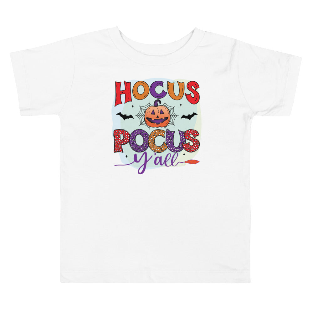 Hocus Pocus Yall.          Halloween shirt toddler. Trick or treat shirt for toddlers. Spooky season. Fall shirt kids.