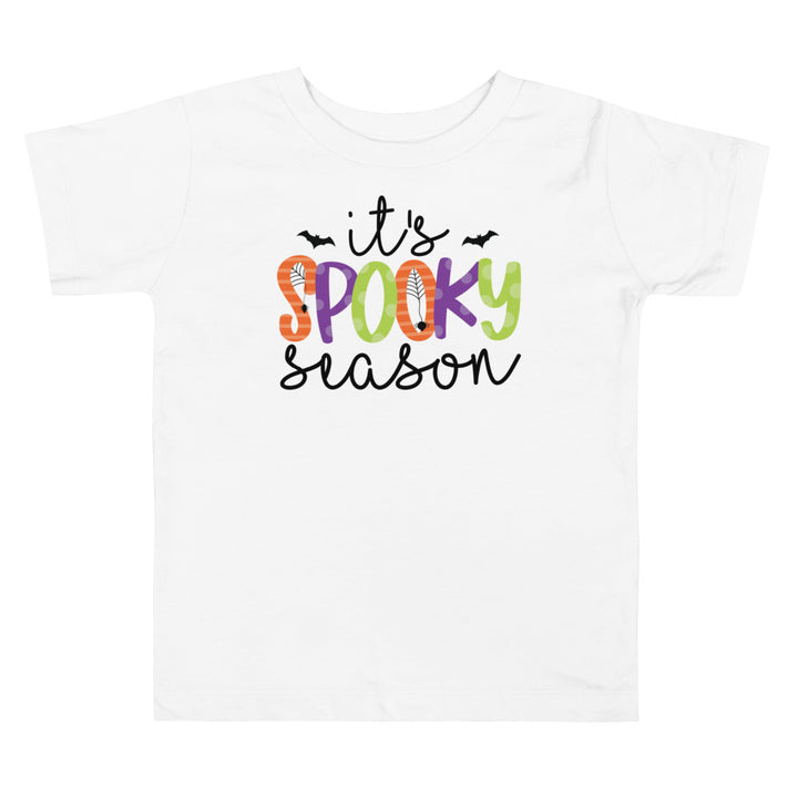 It's Spooky Season.          Halloween shirt toddler. Trick or treat shirt for toddlers. Spooky season. Fall shirt kids.