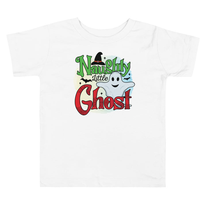 Naughty Little Ghost.          Halloween shirt toddler. Trick or treat shirt for toddlers. Spooky season. Fall shirt kids.