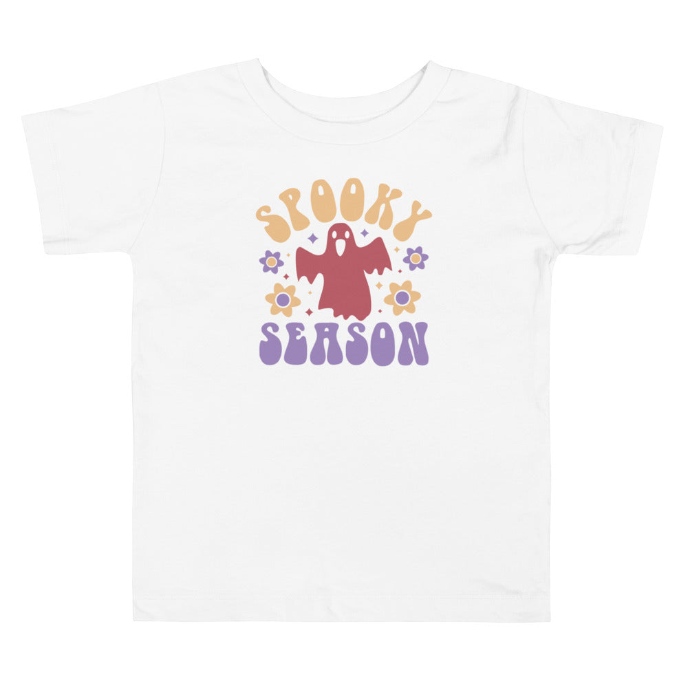 Spooky Season.          Halloween shirt toddler. Trick or treat shirt for toddlers. Spooky season. Fall shirt kids.