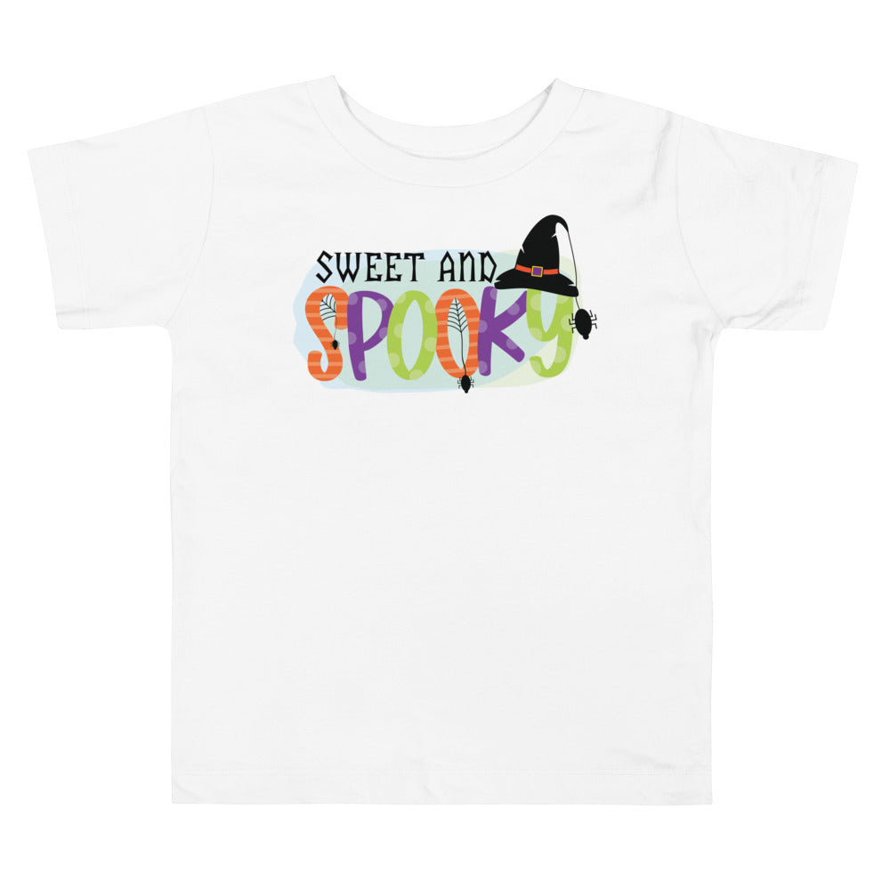 Sweet And Spooky.          Halloween shirt toddler. Trick or treat shirt for toddlers. Spooky season. Fall shirt kids.