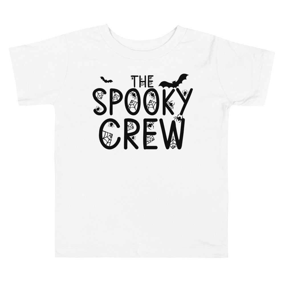 The Spooky Crew.          Halloween shirt toddler. Trick or treat shirt for toddlers. Spooky season. Fall shirt kids.