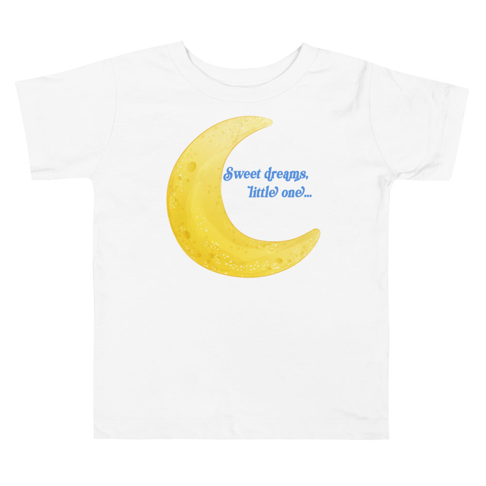 Sweet Dreams Little One. Short Sleeve T-shirt For Toddler And Kids. - TeesForToddlersandKids -  t-shirt - sleep - sweet-dreams-little-one-short-sleeve-t-shirt-for-toddler-and-kids