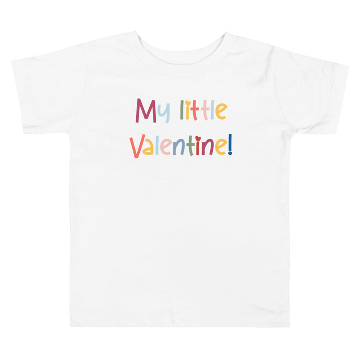 My Little Valentine Loply. Short Sleeve T Shirt For Toddler And Kids. - TeesForToddlersandKids -  t-shirt - holidays, Love - my-little-valentine-loply-short-sleeve-t-shirt-for-toddler-and-kids