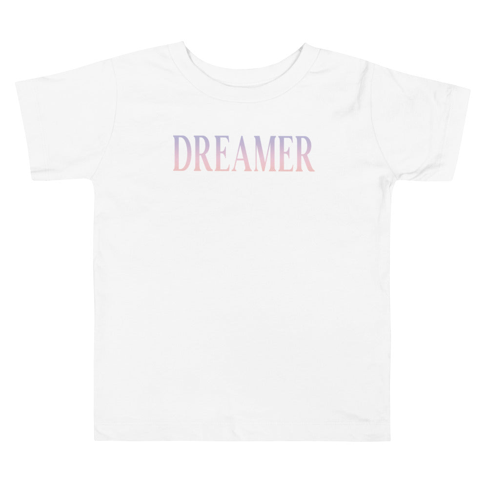 Dreamer Rb. Short Sleeve T Shirt For Toddler And Kids. - TeesForToddlersandKids -  t-shirt - seasons, summer - dreamer-rb-short-sleeve-t-shirt-for-toddler-and-kids