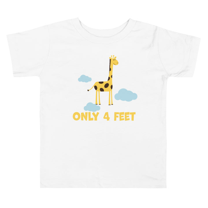 Four Feet. Short Sleeve T Shirt For Toddler And Kids. - TeesForToddlersandKids -  t-shirt - seasons, summer - four-feet-short-sleeve-t-shirt-for-toddler-and-kids